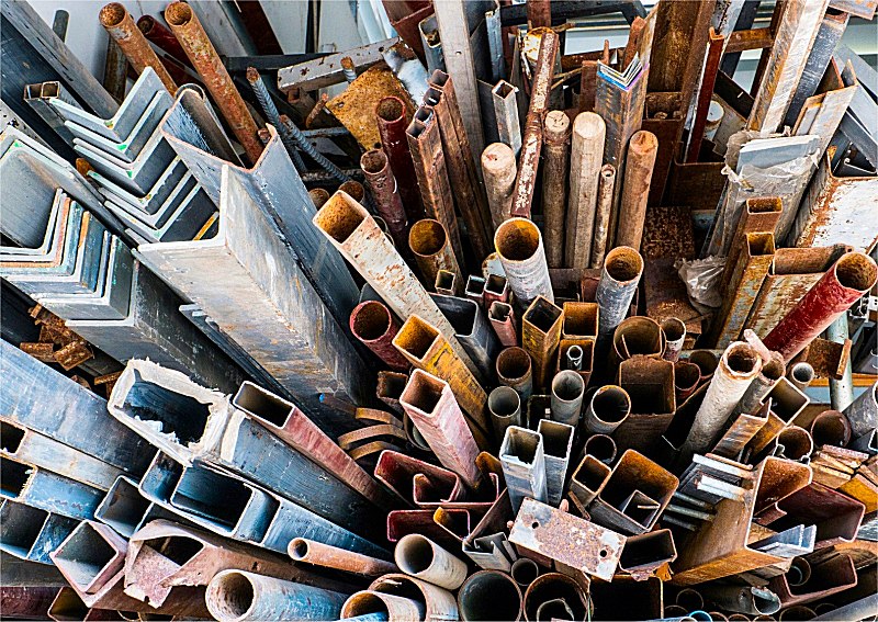 Phân loại phế liệu sắt thép